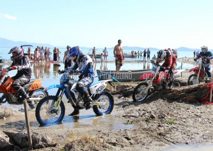 Enduro de ensueño se vivió en la desembocadura del río Caunahue