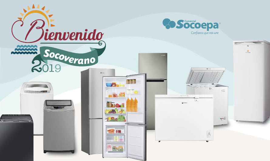 Refrigeradores, freezers y lavadoras: Las mejores ofertas del Socoverano de Comercial Socoepa