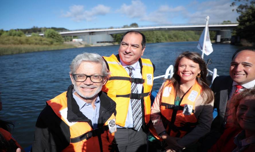 MOP evaluará construcción de túnel subfluvial entre Las Mulatas y Torobayo en Valdivia
