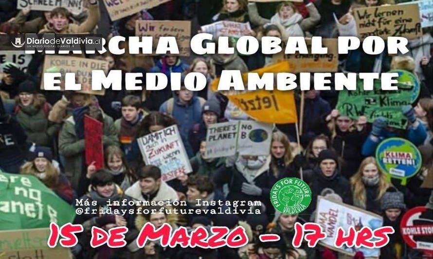 “Fridays For Future” movimiento mundial contra el cambio climático, toma forma en la región de Los Ríos