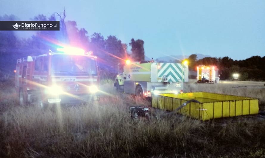 Nueva alarma de bomberos por requerimiento de camión aljibe para Coique