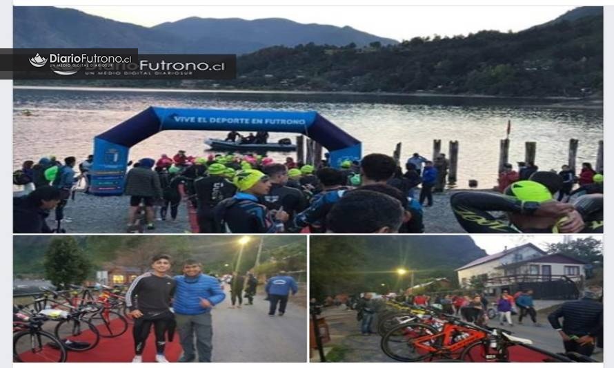 Fase final del Triatlón 2019 se traslada a la plaza de Futrono