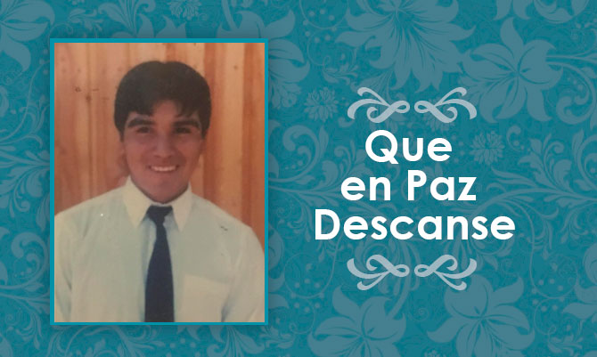 [Agradecimientos] Gracias por acompañarnos en la despedia de Sergio González Henríquez Q.E.P.D