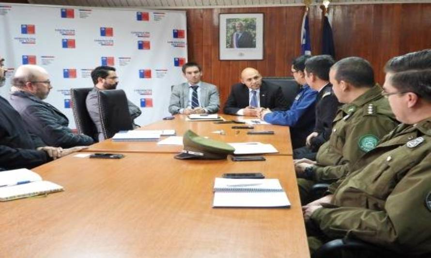 Gobernador del Ranco lideró comité provincial de seguridad pública