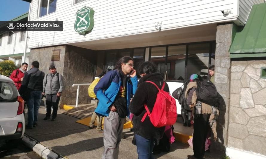 Consulta Indígena terminó con treintena de detenidos en Valdivia