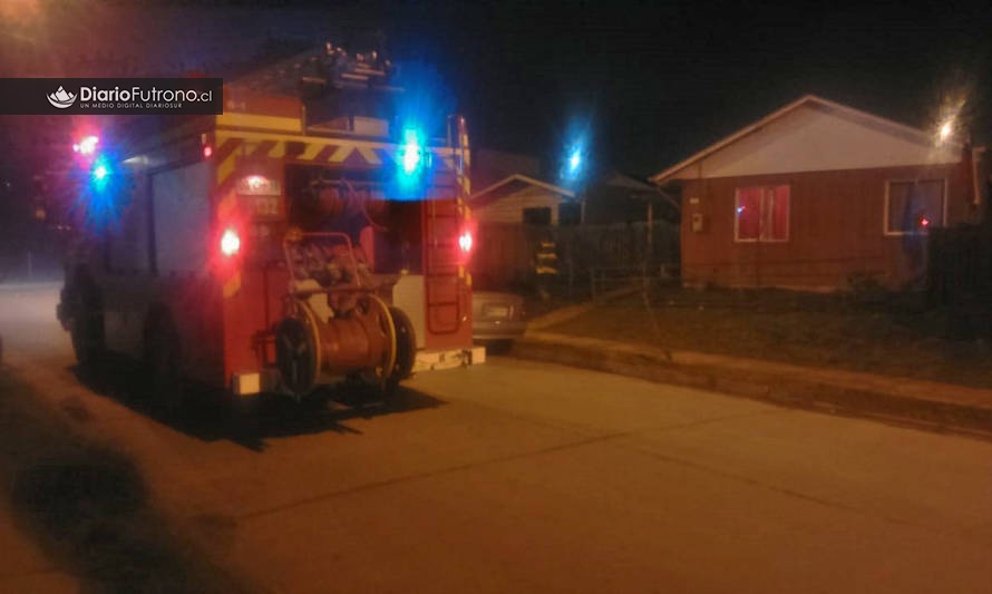 Bomberos controló emergencia en calle Padre Juan