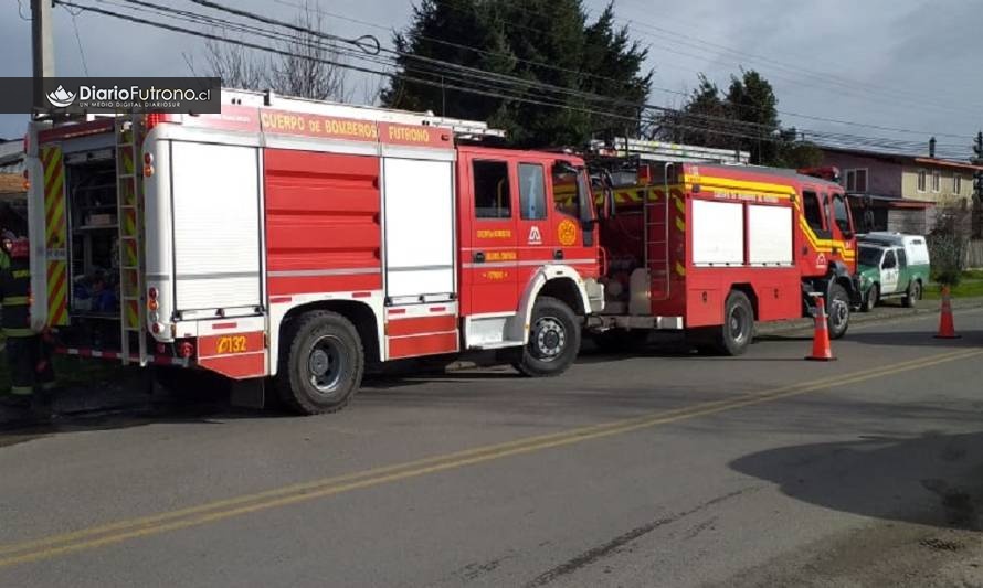 Controlada emergencia declarada en calle O´Higgins de Futrono