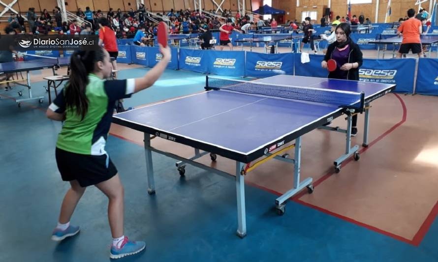 San José de la Mariquina será sede de campeonato interregional de tenis de mesa