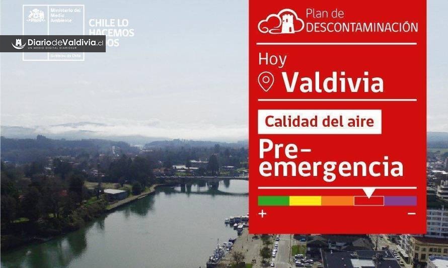 Lunes 22 de julio: Declaran preemergencia ambiental para Valdivia