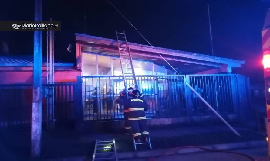 Jornada del terror afectó a Pichirropulli: corte de agua y luz junto a principio de incendio en la posta