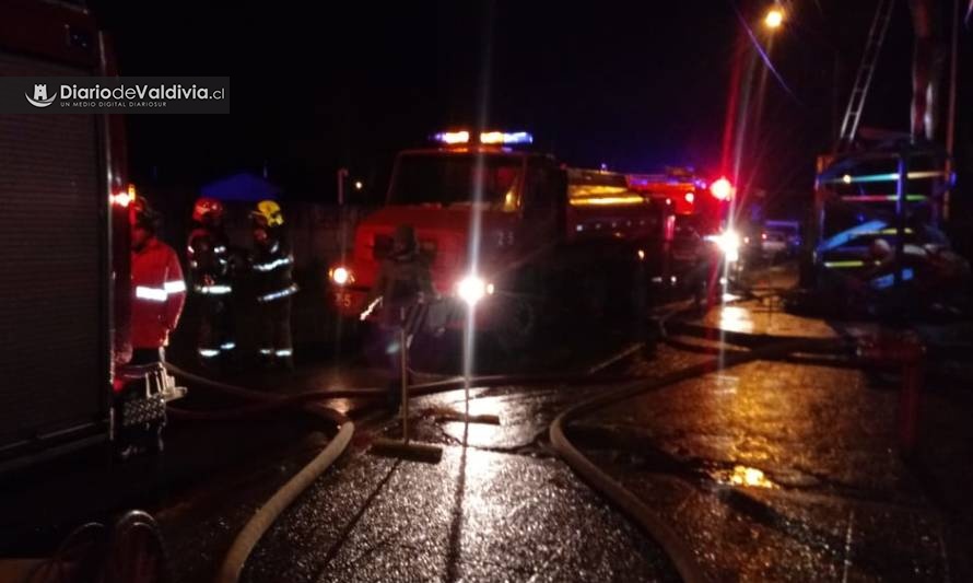 [ESTA NOCHE] Bomberos concurre a emergencia en centro de internación Sename de Valdivia