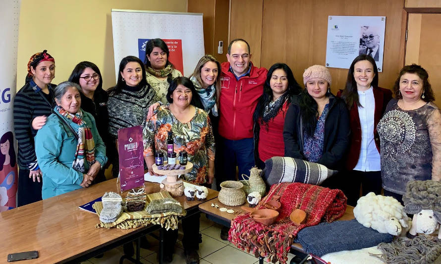 Siete representantes de Los Ríos participarán en ExpoFeria Emprendedoras Indígenas 2019