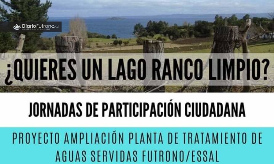 Invitan a jornadas de participación ciudadana por proyecto de ampliación de planta de tratamiento Essal Futrono
