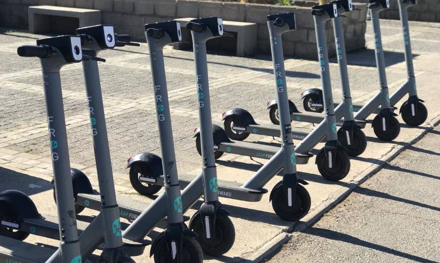 [VALDIVIA] Empresa Frog hace un fuerte llamado para que usuarios cuiden y devuelvan los scooters