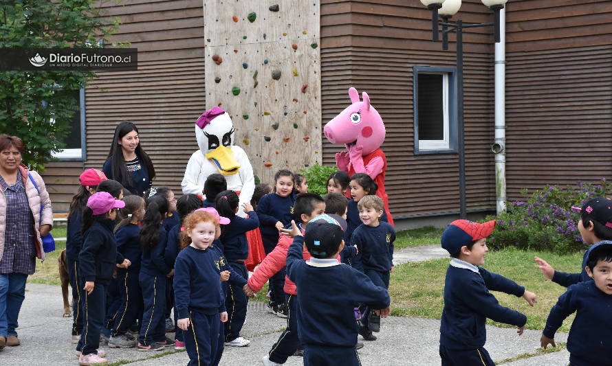 ITP Llifén celebró “Semana del Párvulo” junto a más de 250 pequeños de la comuna