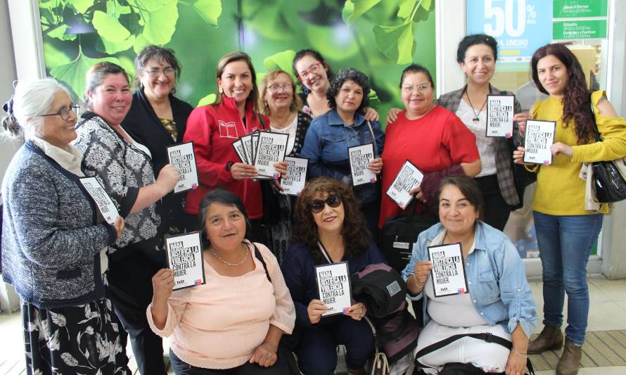Autoridades regionales difunden en Los Ríos campaña para erradicar la violencia contra las mujeres