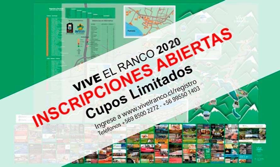 Últimos cupos Vive El Ranco 2020: reserva publicidad a $39.000, precio único anual