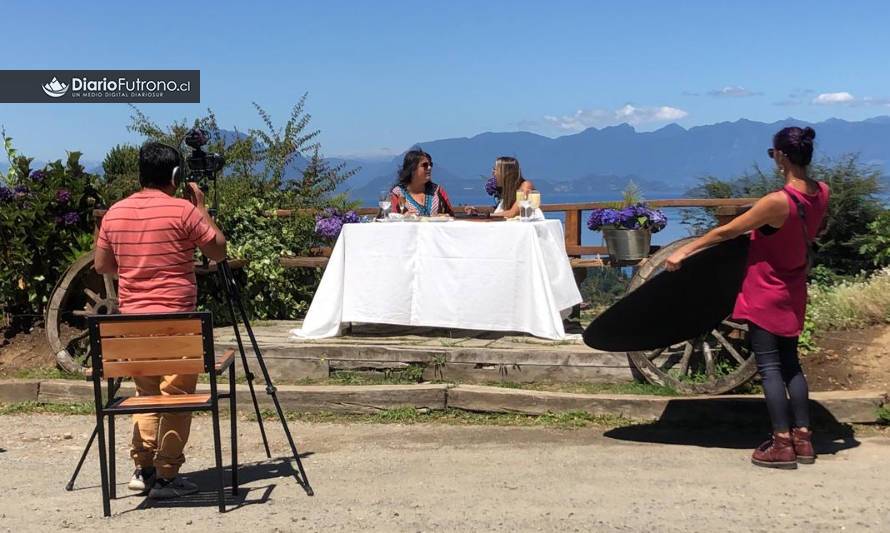 Cuenca del lago Ranco internacional: Graban programa de tv que será emitido en tres países