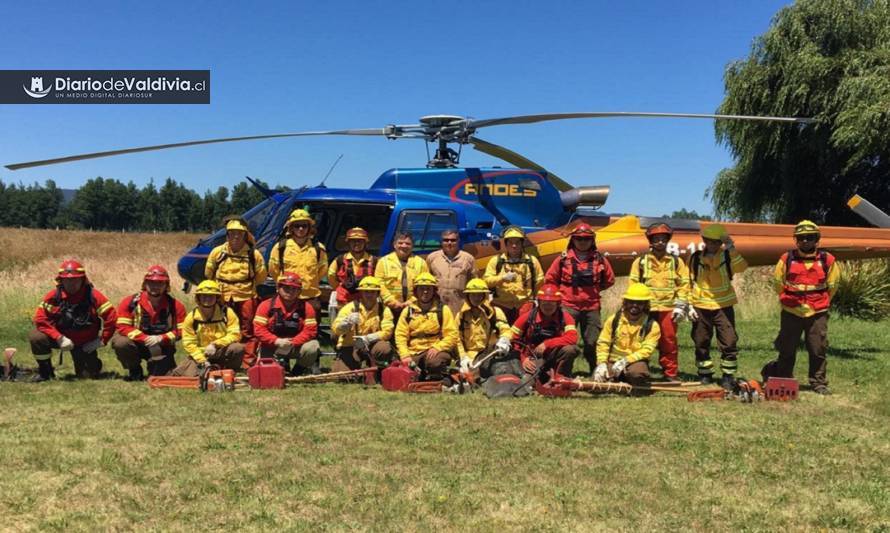 CONAF Los Ríos reconoce valiosa labor de Brigadistas Forestales