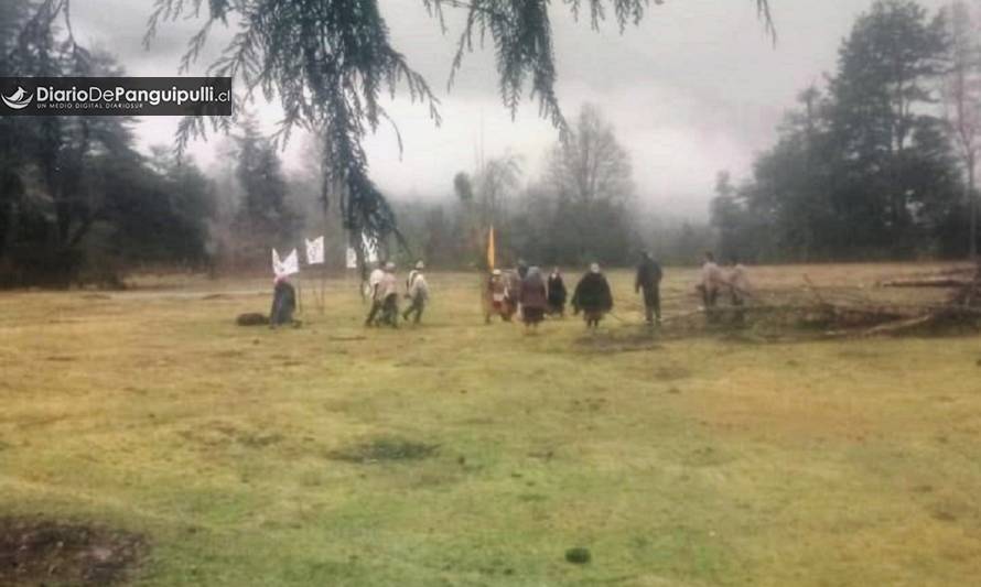 Comunidades mapuche de Panguipulli reclaman territorio sagrado