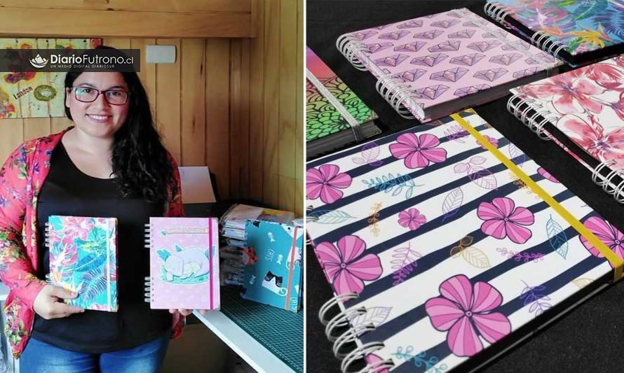 [ENTREVISTA] Creativa futronina emprende con hermosos diseños hechos mano en papelería 