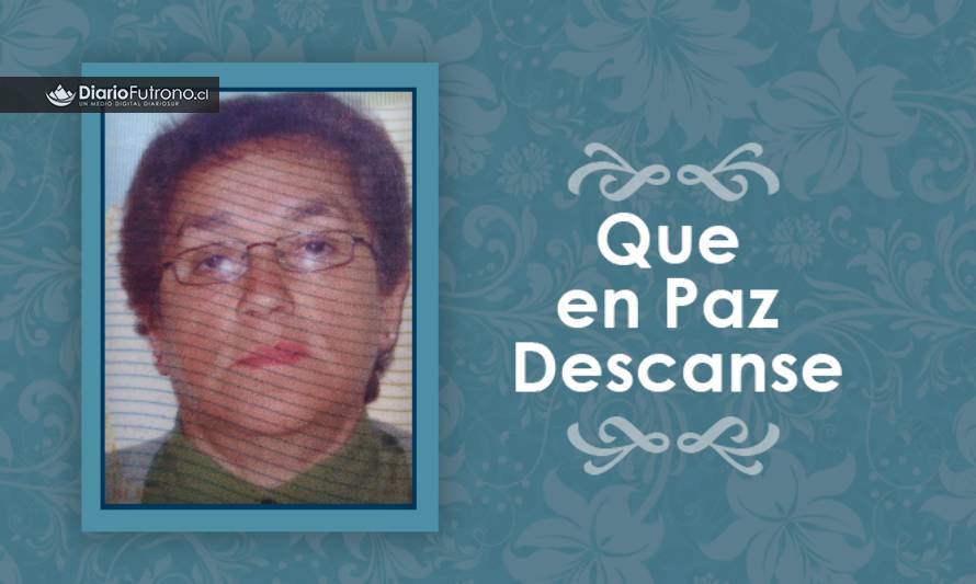Funerales de Rosa Sáez Delgado Q.E.P.D. serán este domingo