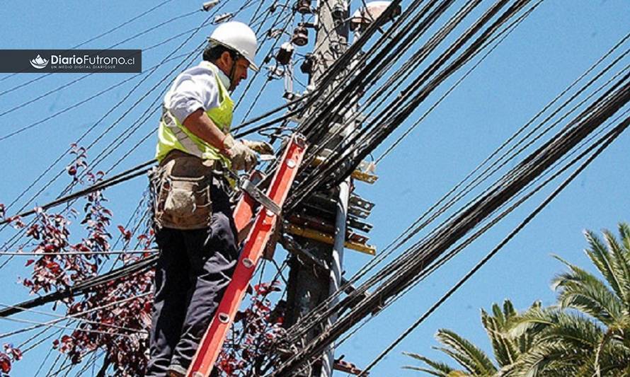 Corte programado de luz para Futrono este sábado 14 de marzo