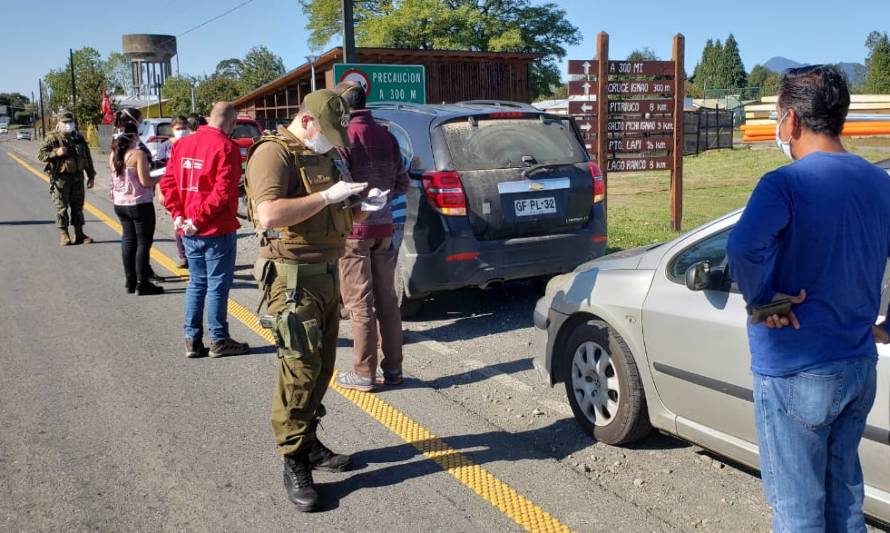 Se implementaron controles por fin de semana santo en toda la región