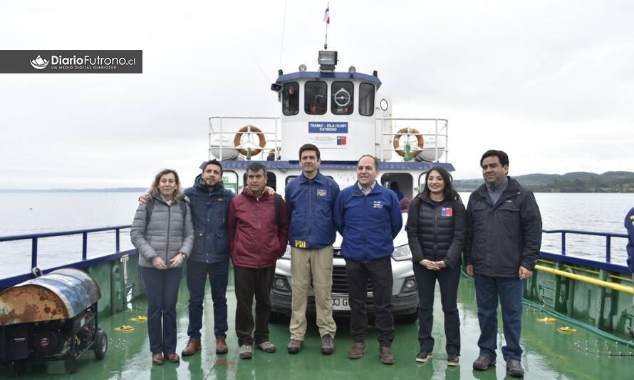 MOP puso en marcha diseño para segunda barcaza que conectará Futrono e Isla Huapi