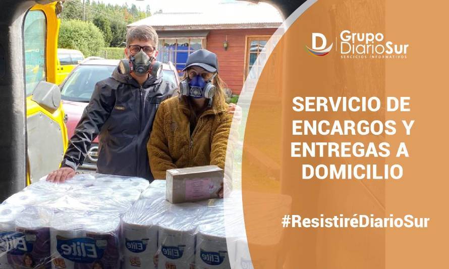 ¡Notable!: Transportista de Futrono se reinventó y realiza servicio de encargos y entrega a domicilio 