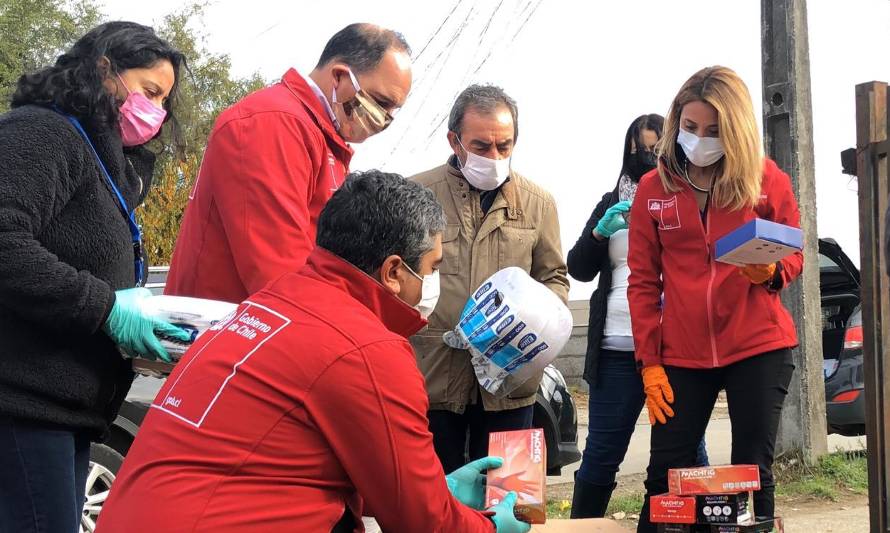 Gobierno entregó elementos de protección personal a hogares de adultos mayores de la región 