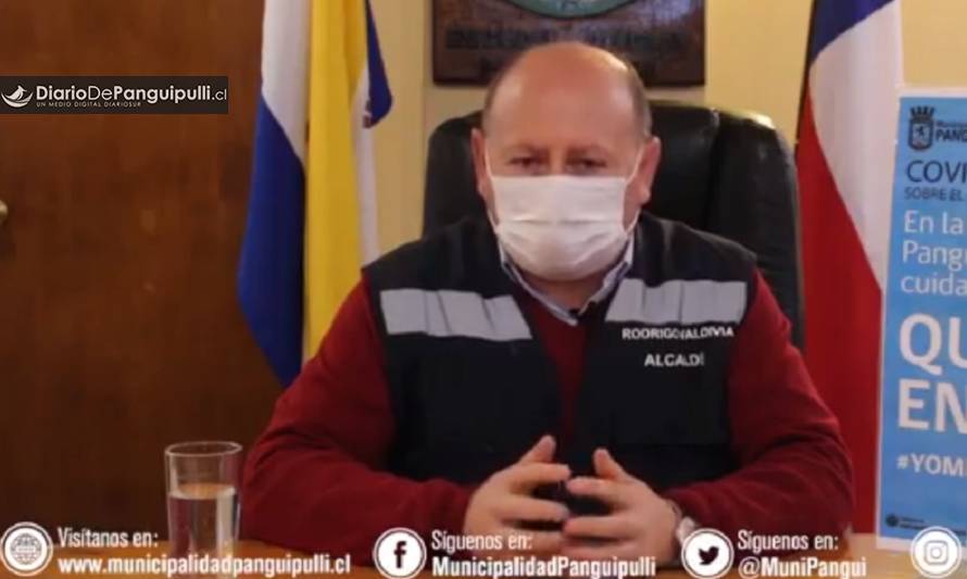 Alcalde Valdivia: “Los propios panguipullenses han traído el virus a Panguipulli”