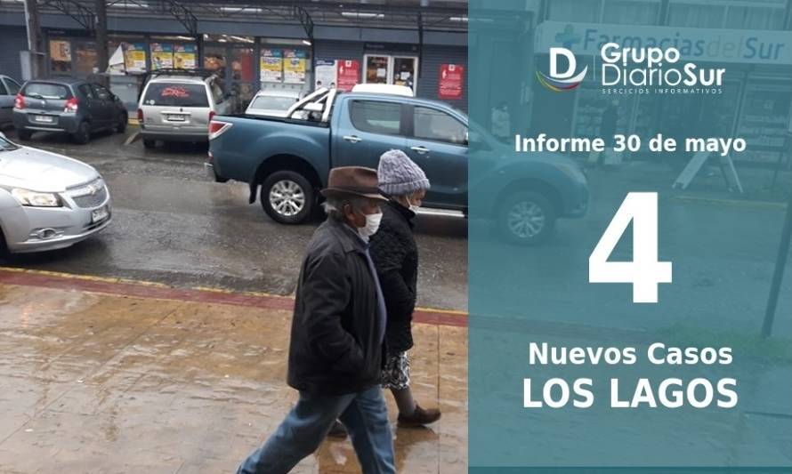 Sigue brote en Los Lagos: informan 4 nuevos casos