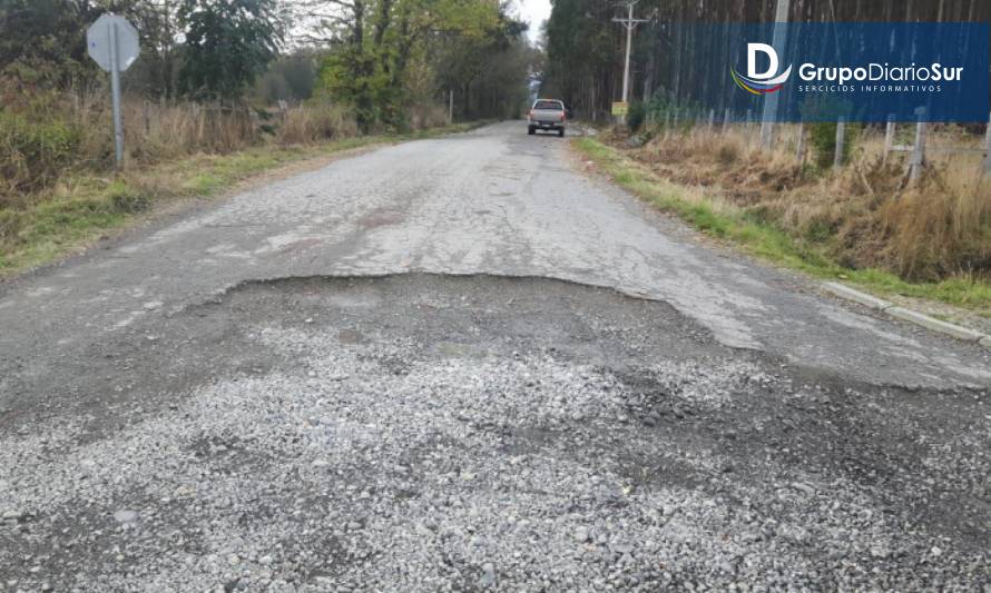 Conservación de camino en Loncopán ya cuenta con financiamiento 