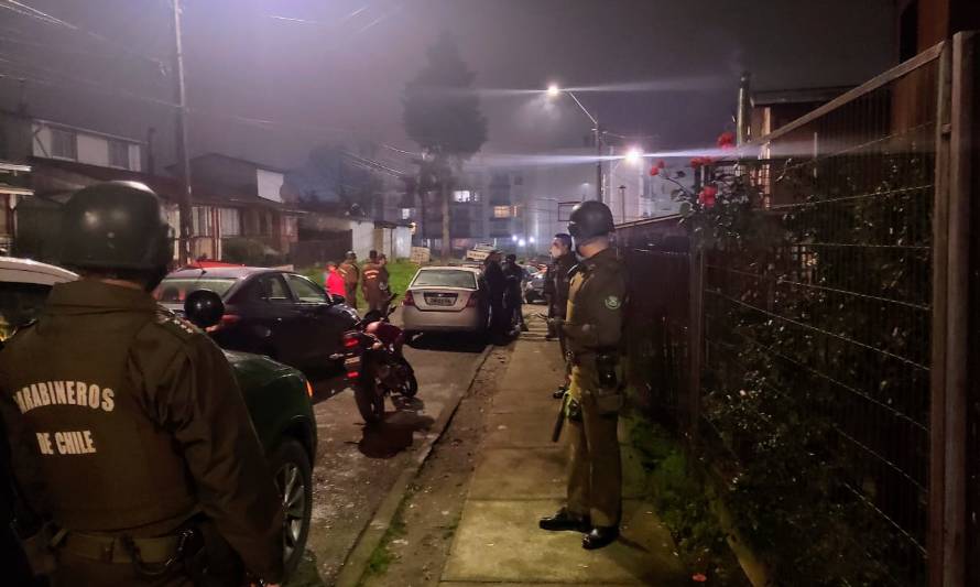 Decomisos en 2 barrios de Valdivia alcanzan 1 kilo y medio de droga en primera mitad del año