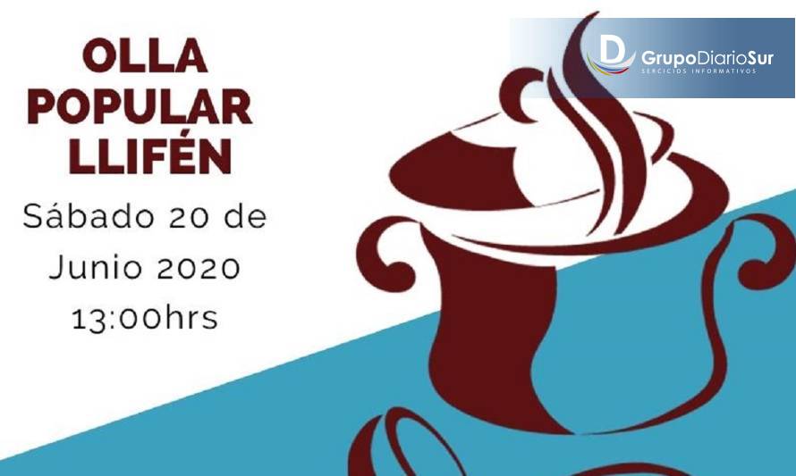 Este sábado nueva jornada de la Olla Popular de Llifén