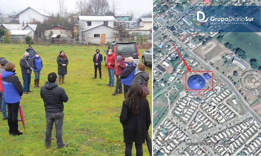 Se concretó traspaso de terreno para futuro terminal de buses de Futrono