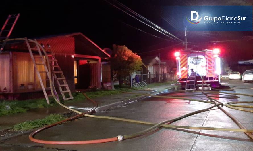 Controlado incendio en Los Castaños