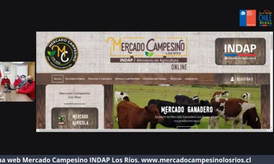 Los Ríos: Nueva web permitirá a agricultores comercializar sus productos