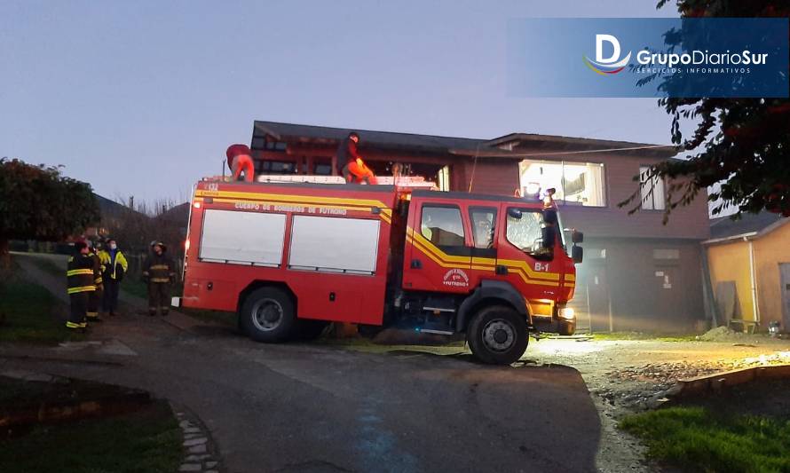 Inflamación de cañón movilizó a bomberos de Futrono