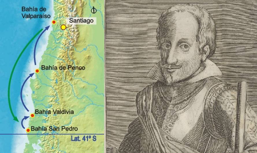 El genovés que descubrió la bahía de Corral y los ríos de Valdivia