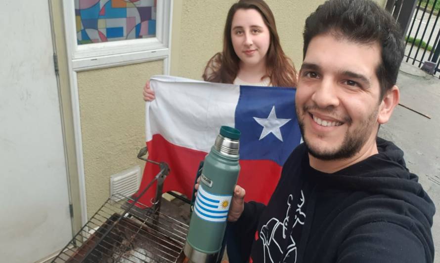 Uruguayo que vende carne chilena se prepara para el duelo de hoy de Chile vs Uruguay