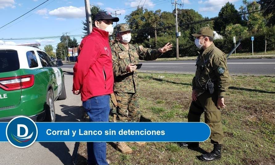 Fin de semana largo en cuarentena dejó 49 detenidos