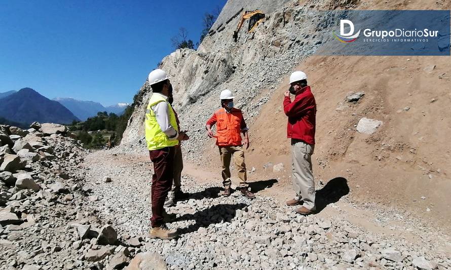 MOP avanza en proyecto vial en sector Cerrillos de Futrono