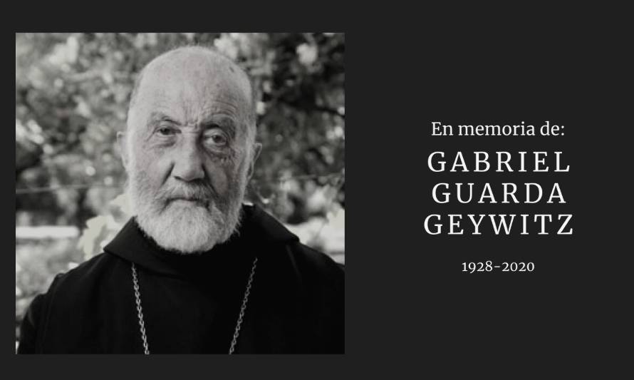 La historia está de luto: falleció padre Gabriel Guarda Geywitz