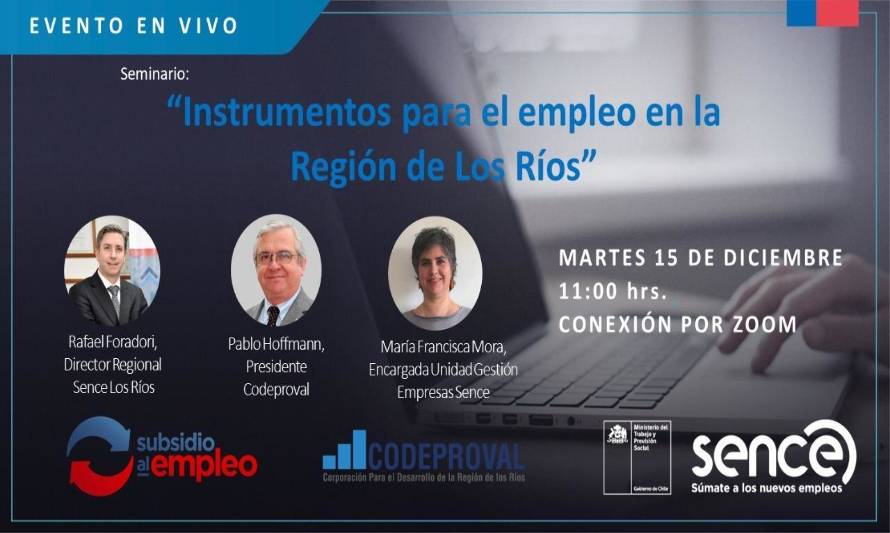 Invitan a seminario sobre reactivación y empleo