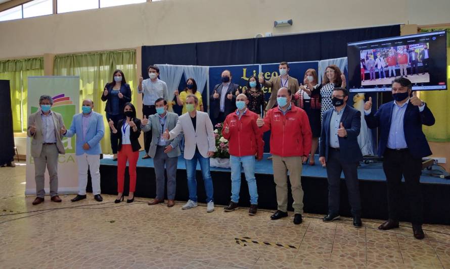 Autoridades regionales anunciaron 8 nuevos Liceos Bicentenario para Los Ríos