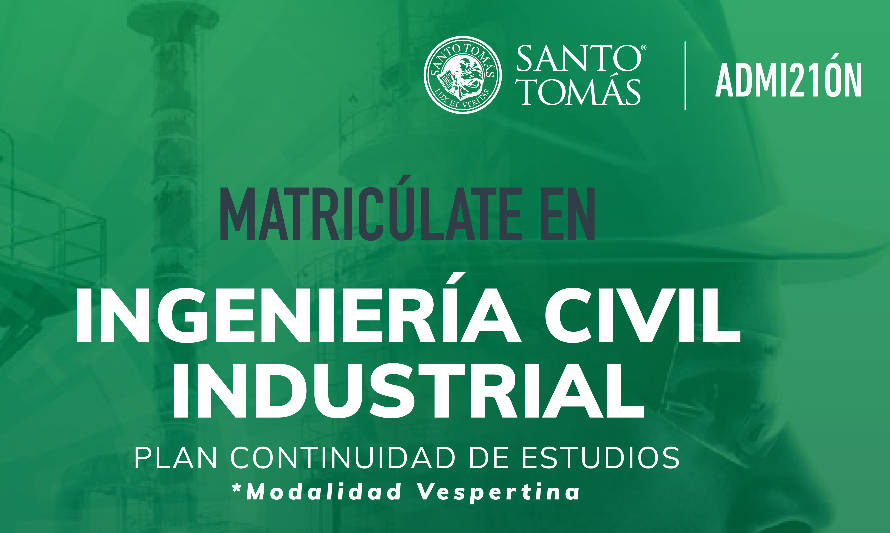 Santo Tomás Osorno sorprende con nueva carrera de Ingeniería Civil Industrial, plan Continuidad de Estudios