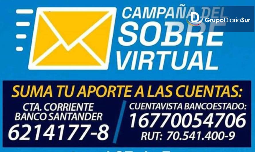 Bomberos de Futrono dan nuevo impulso a su Campaña del Sobre Virtual