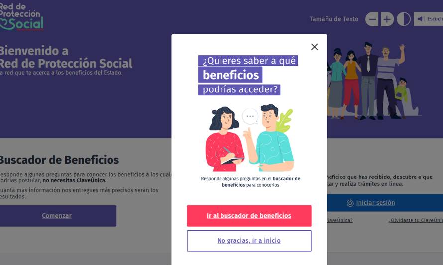 ¿Quieres saber a qué beneficios sociales puedes acceder?: Conoce este buscador